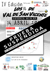 IV Edición de Los 14 de Val - Prueba Cancelada